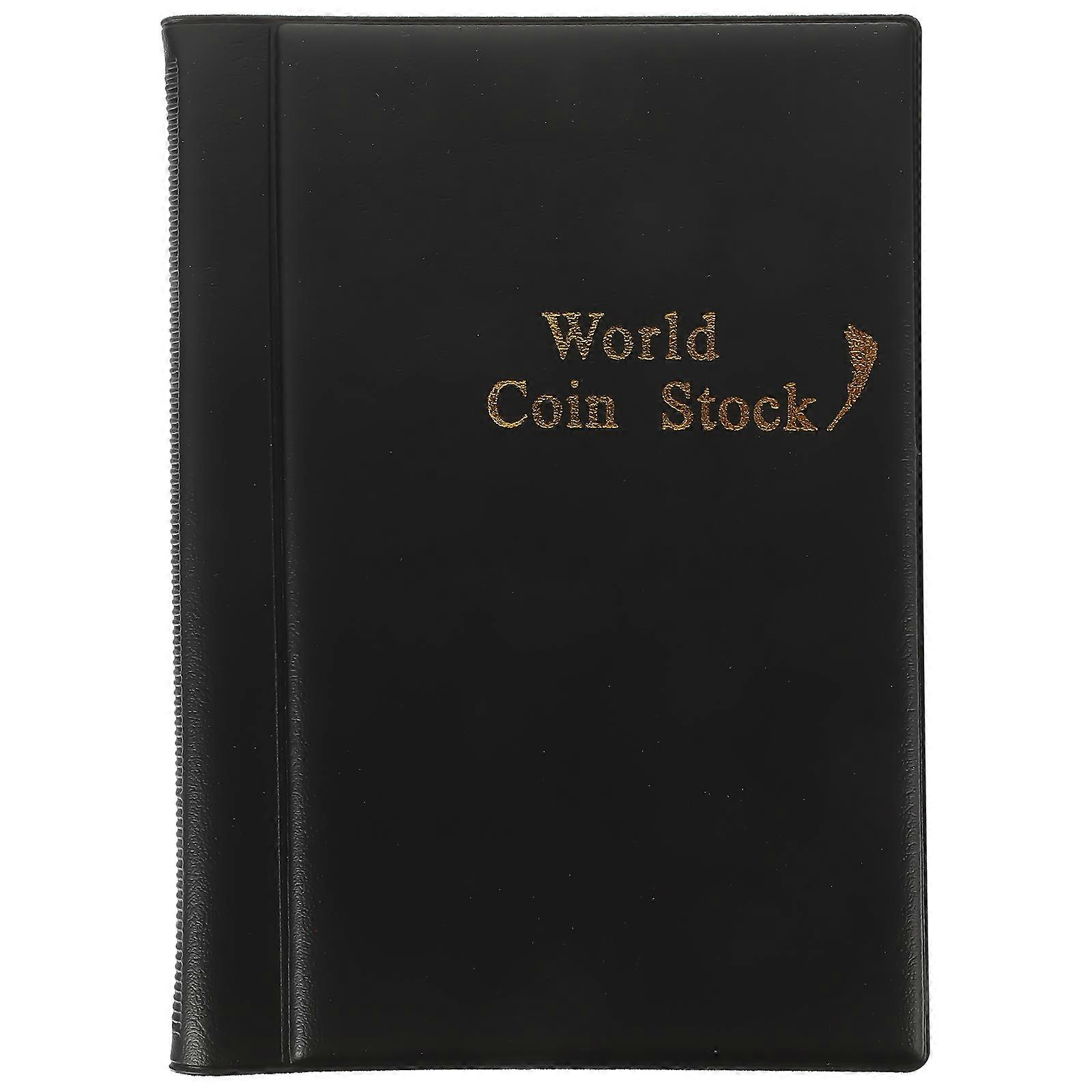Coin Album 120-Pockets Coin Collection Book Coin Holder Display Storage Case