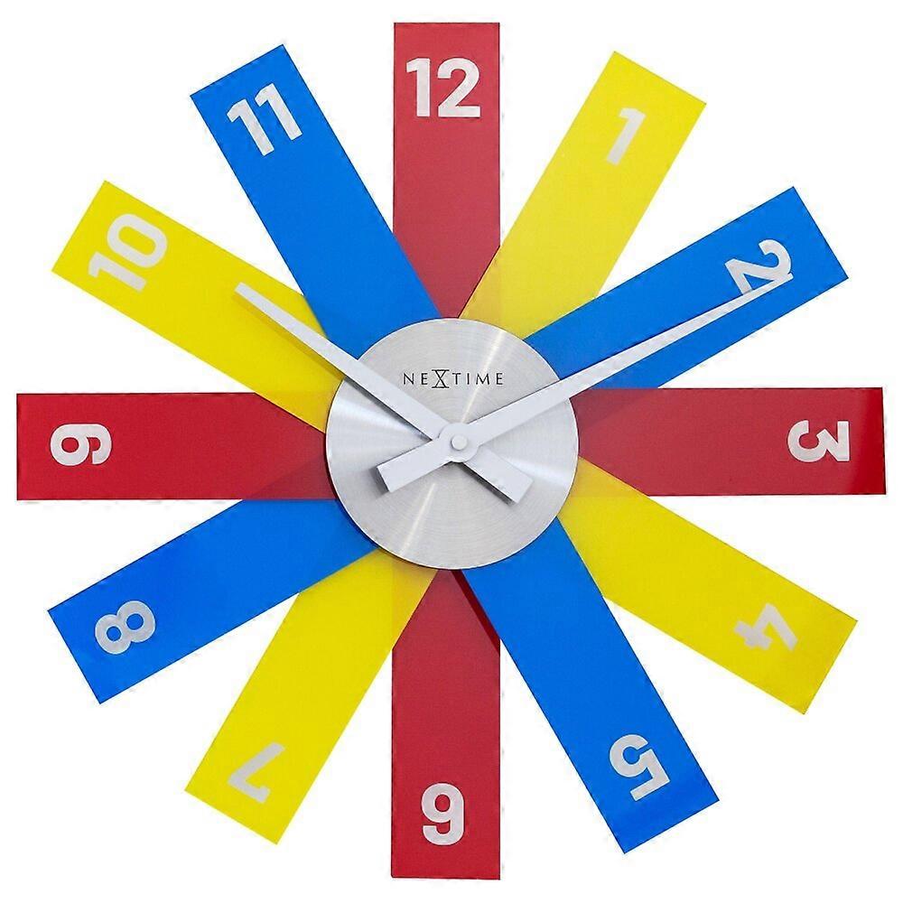 NeXtime - 3285DI - Wall Clock - 40cm - multicolored - Plexi