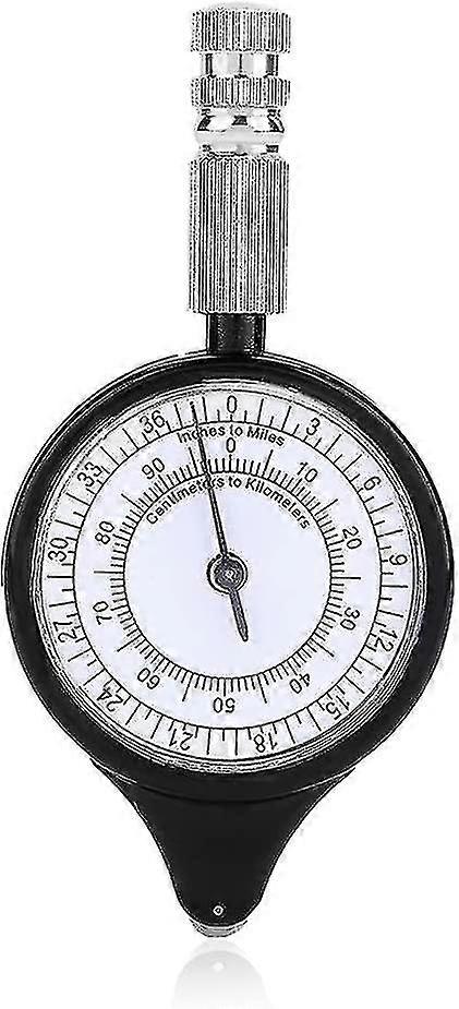 Outdoor Map Measurer, Portable Aluminium Alloy Mini Map Measurer Wheel Map Distance Measurer Caculator Map Measuring Gauge Map Wheel Measuring Tool