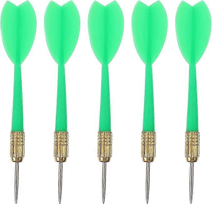 5pcs Steel Tip Darts Professional Metal Dart Shafts Beginner Throwing Darts Rods Needle Tips for Kids Ballon Gift Random Color