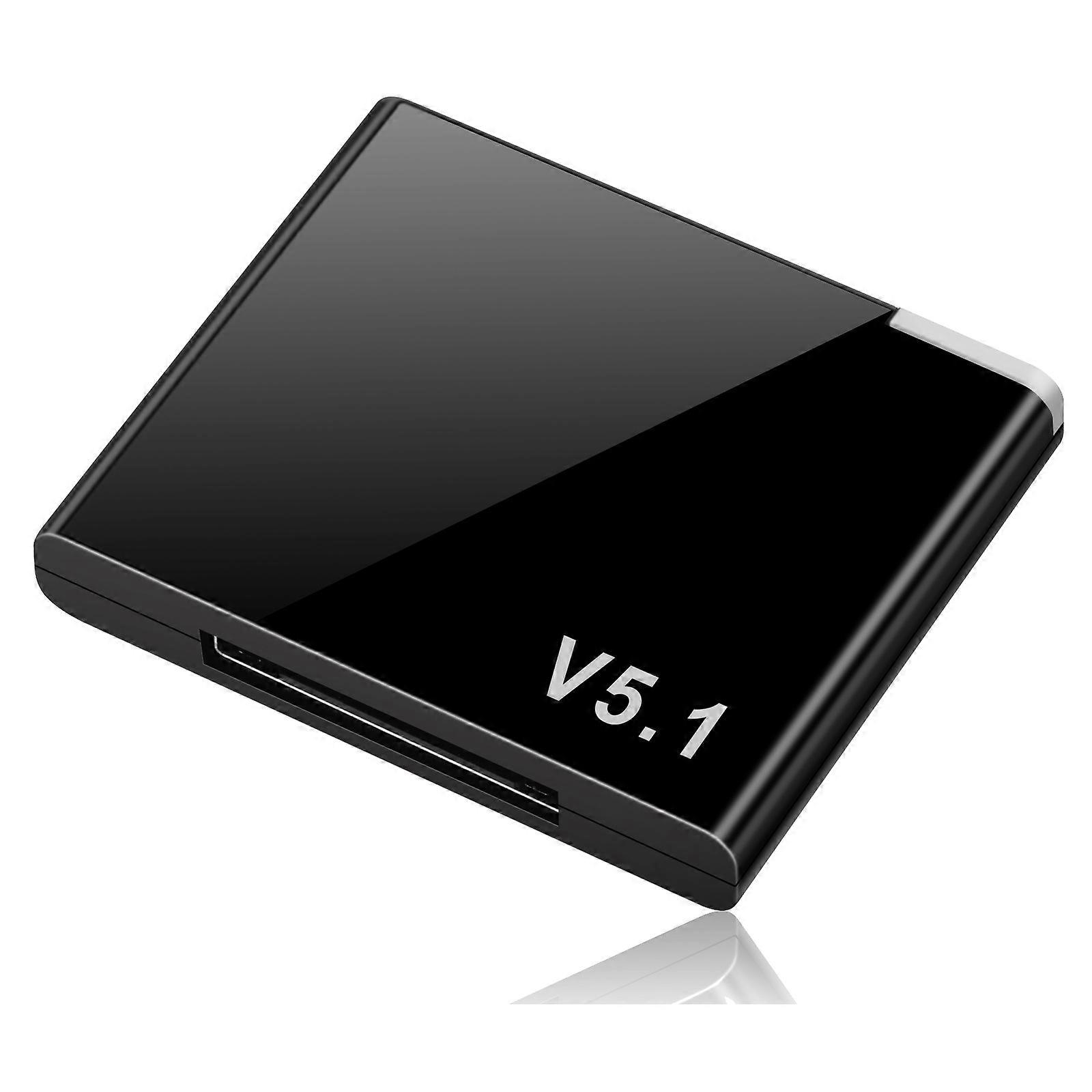 Receptor de áudio Bluetooth 5.1 I-WAVE de 30 pinos, adaptador sem fio para alto-falante analógico com conector de 30 pinos