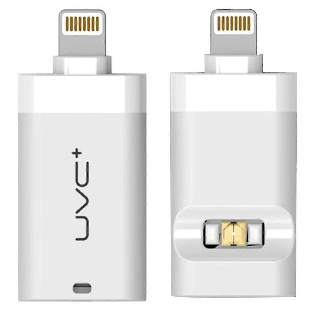 mini uv sterilizer led light portable for household office, white