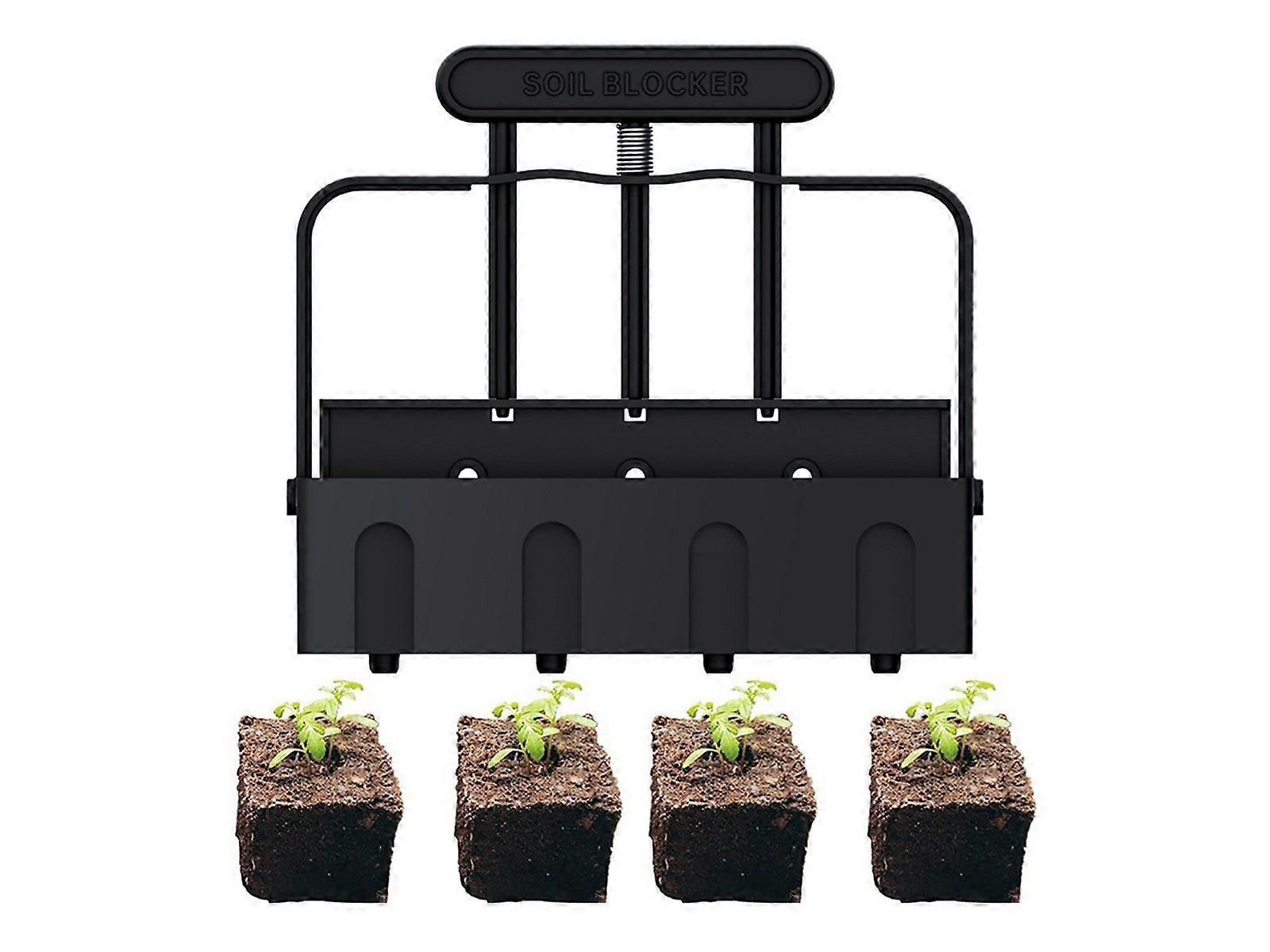 Garden Soil Block Maker with Press Handle