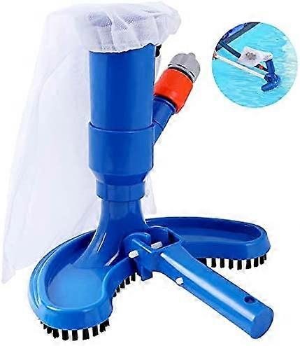 ZK- Mini Jet Pool Vacuum with Portable Quick Clean Tip with Brush and Hose Connector (Hose Not Included) Spa Pool Swimming Pool Vacuum Cleaning Access
