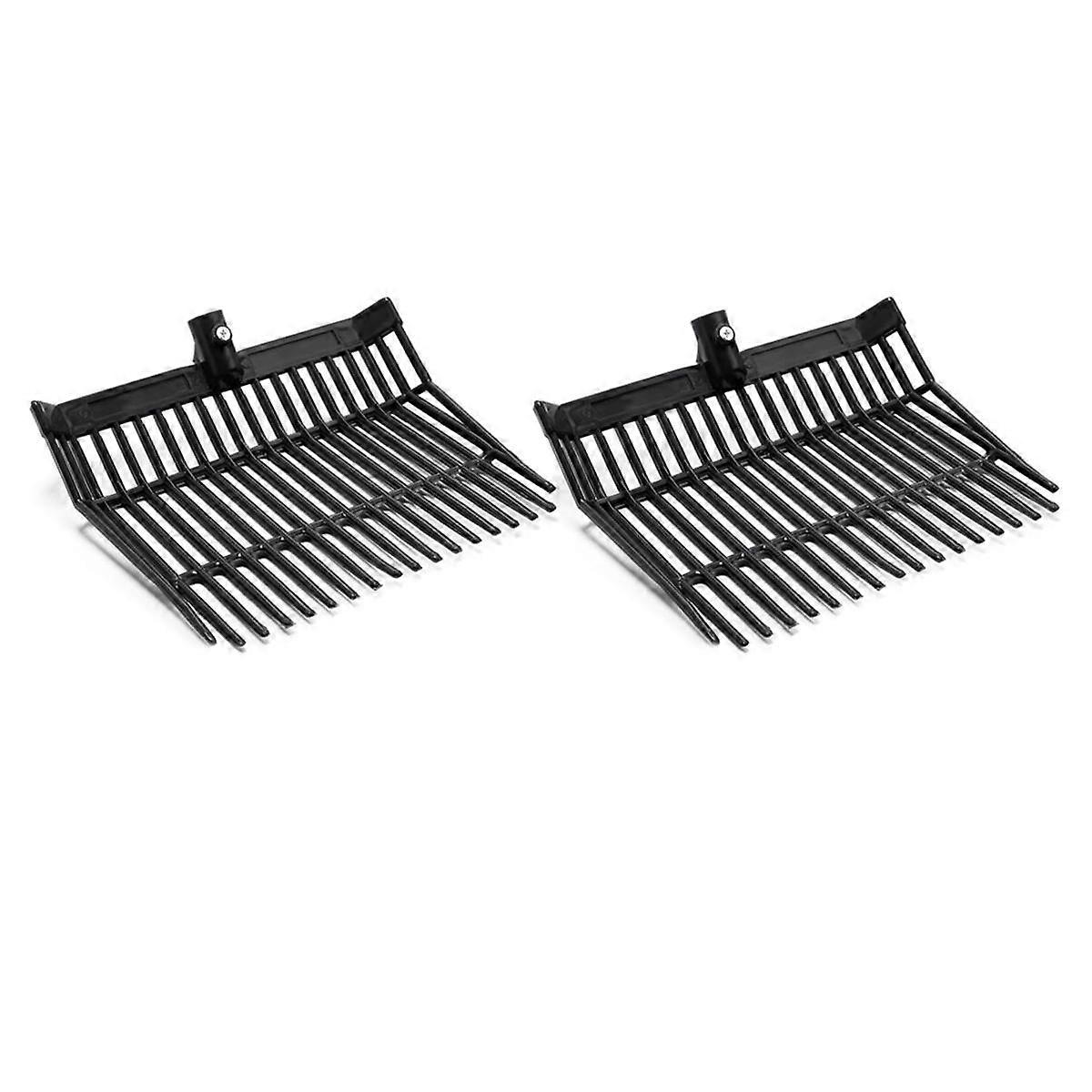 Manure Fork Replacement Head, Pitchfork Head, Horse Manure Rake, for Picking Up Manure, Stable Wast