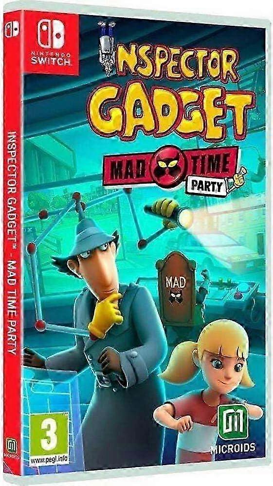 Inspector Gadget Mad Time Party Switch Game