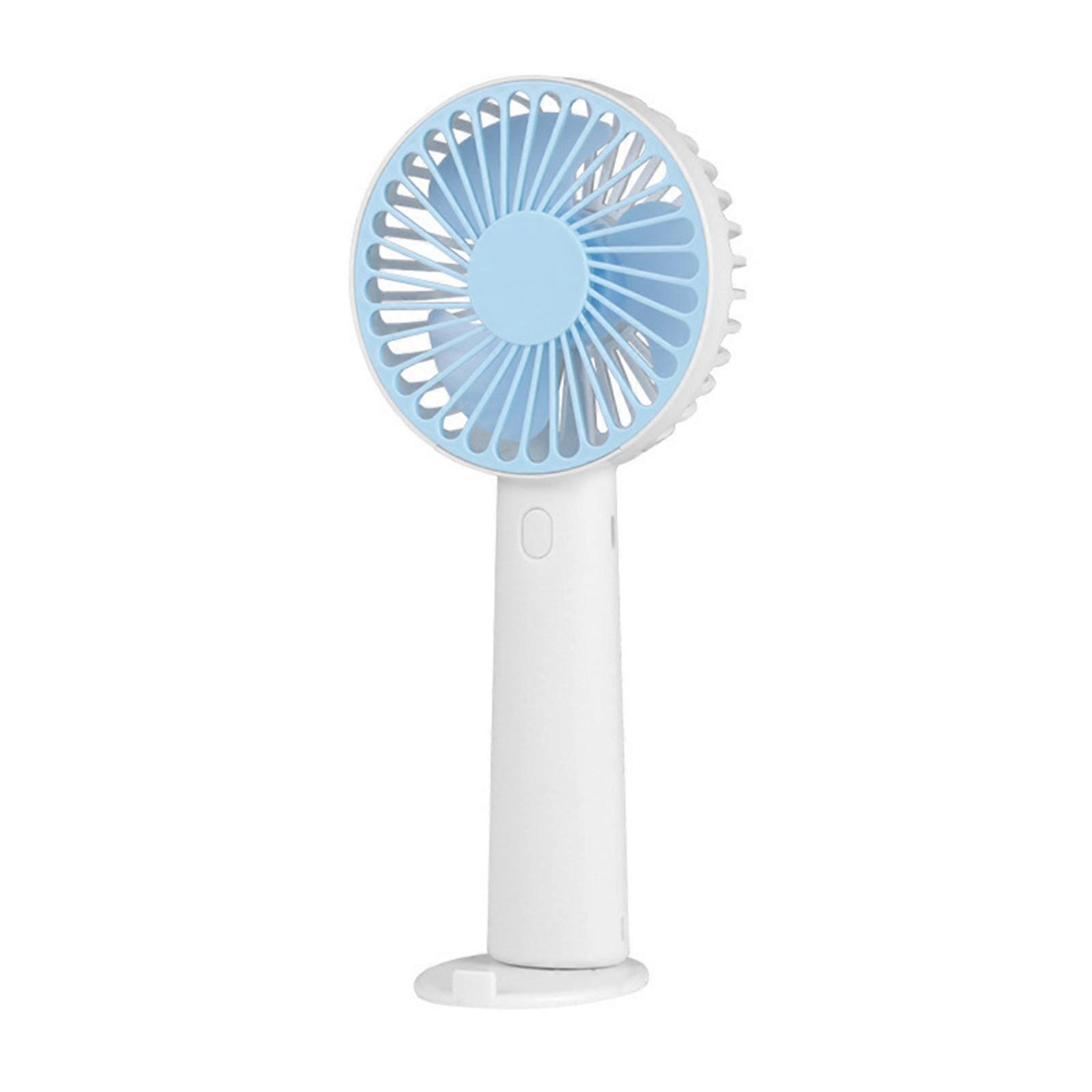 Mini Hand-held Fan Portable Folding Desk Fan Cooler Cooling USB Rechargeable Fan