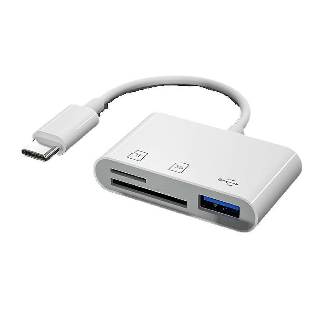 USB 2.0 Type-C OTG Card Reader USB TF CF Compact Flash Data Cable Mini Adapter