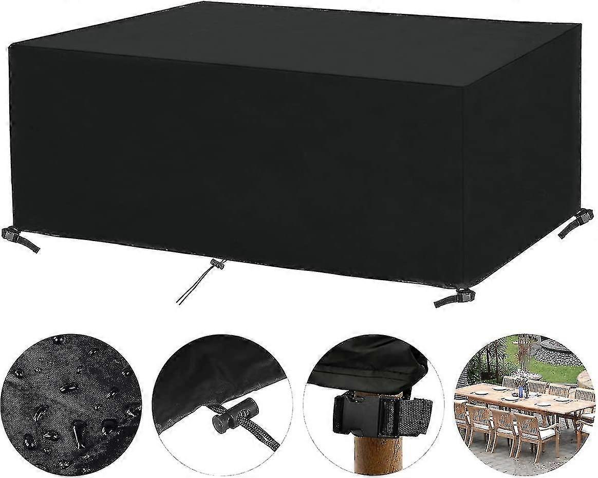 Copertura per mobili da giardino Copertura impermeabile traspirante Copertura protettiva per telone per mobili da giardino (200 X 160 X 70 cm) (shikai)