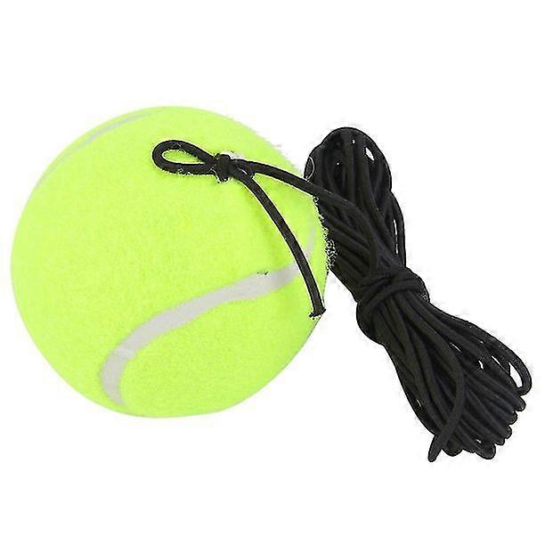 Tennis Ball Single Practice, Tennis Ball Tennis Beginner Training Ball With 4m Elastic Rubber String For Single Practice, Tennis Ball