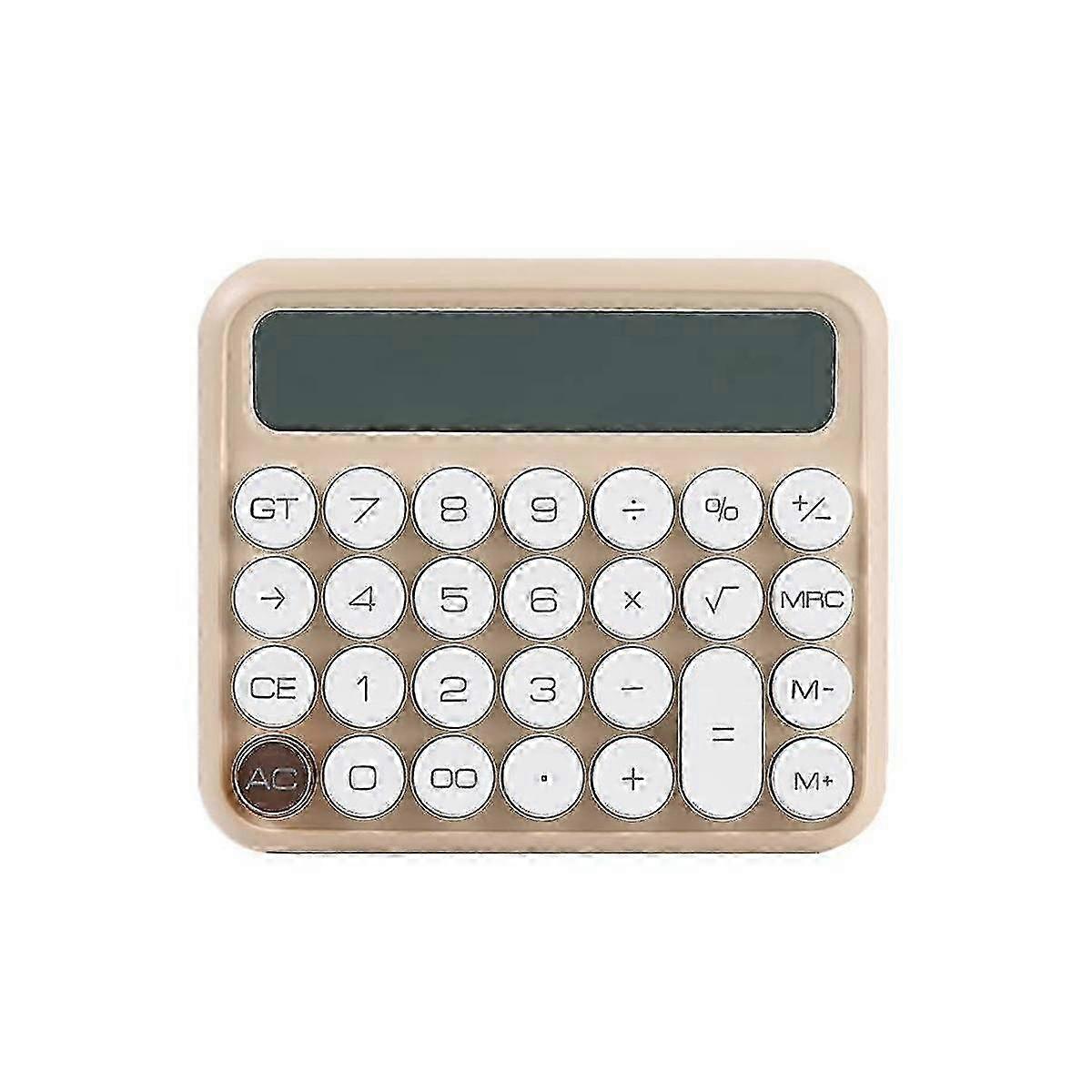 12 Digits Mechanical Switch Calculator Lcd Display Desktop Calculator Button Financial Calculator B
