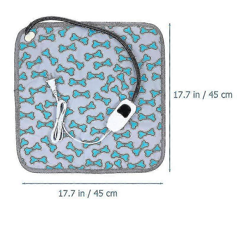 Pet Electric Heating Blanket Adjustable Temperature Heating Pads With Us Plug_c