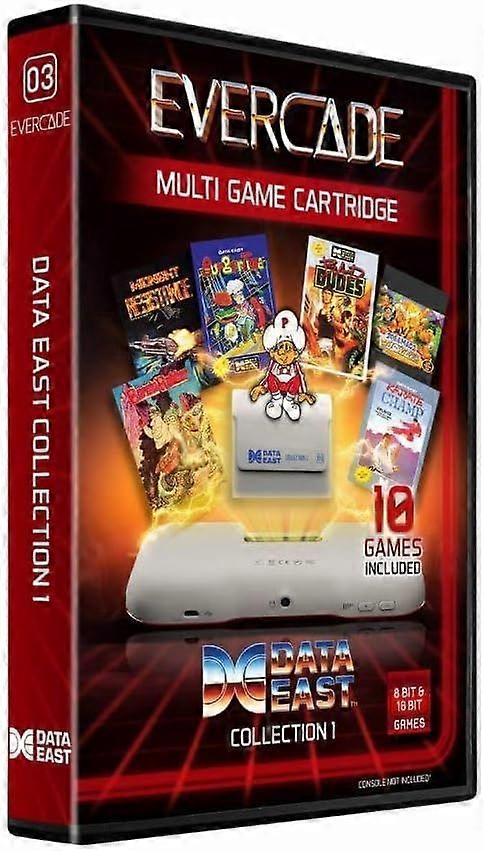 Evercade Data East Cartridge 1 CEA Game