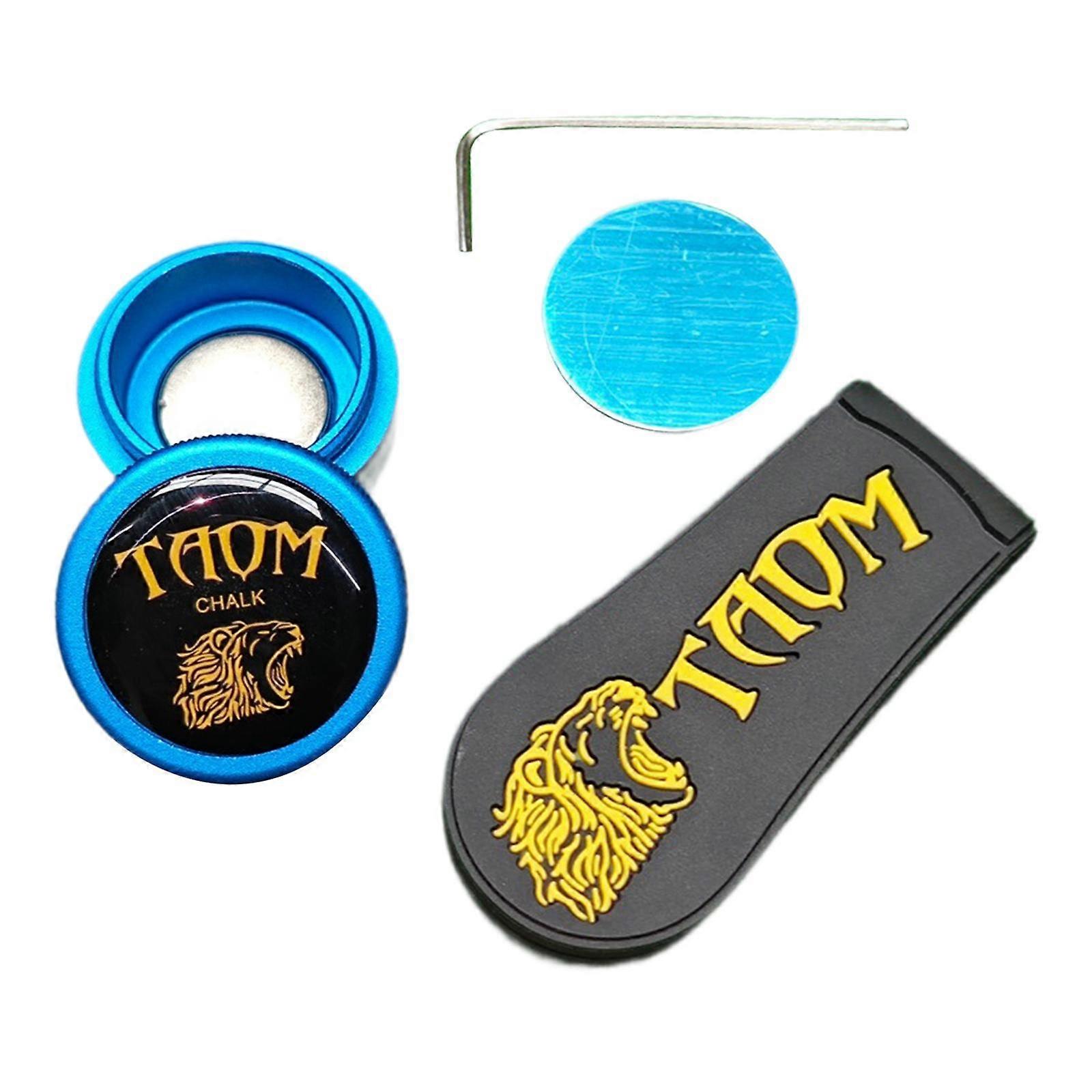 Pool Queue Chalk Holder Compact Billard Chalk Box Pocket Billard Chalk Case schwarz