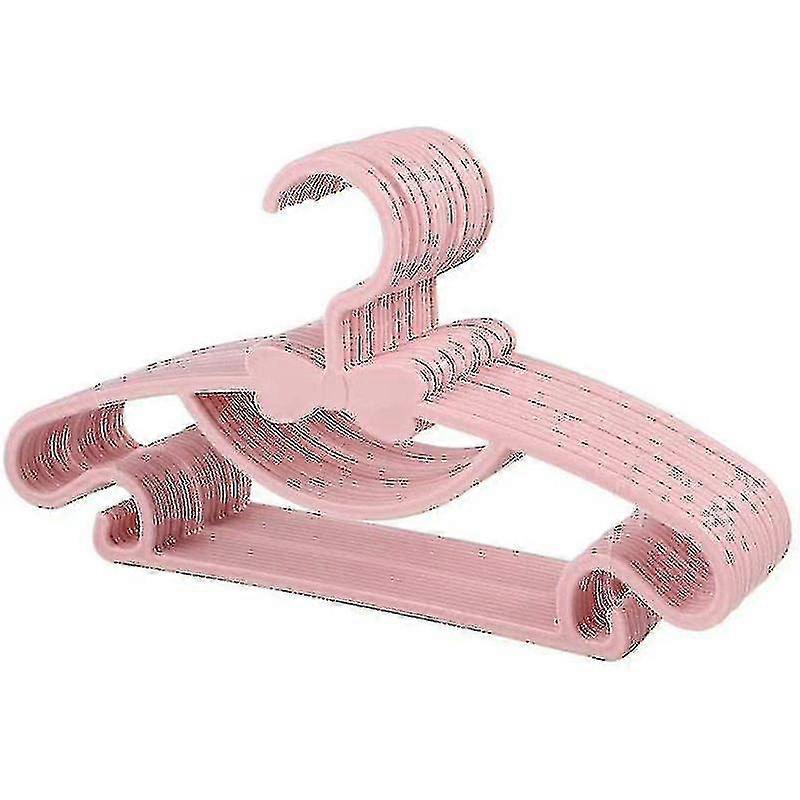 Children's Hangers, (pink, 20 Pieces)