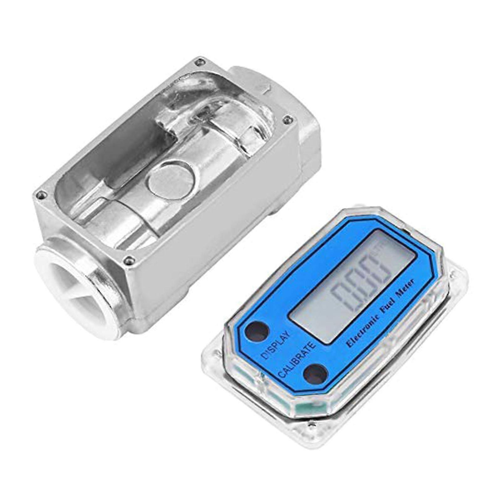 Turbine Flow Meter Lcd Digital Display Flowmeter Gas Oil Fuel Flowmeter Liquid