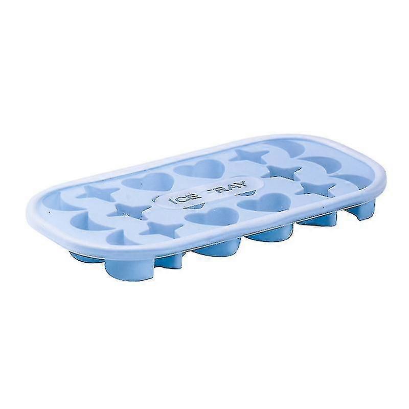 Shape Of Heart Stars Moon Ice Making And Ice Storage Ice Cube Molds With Lid