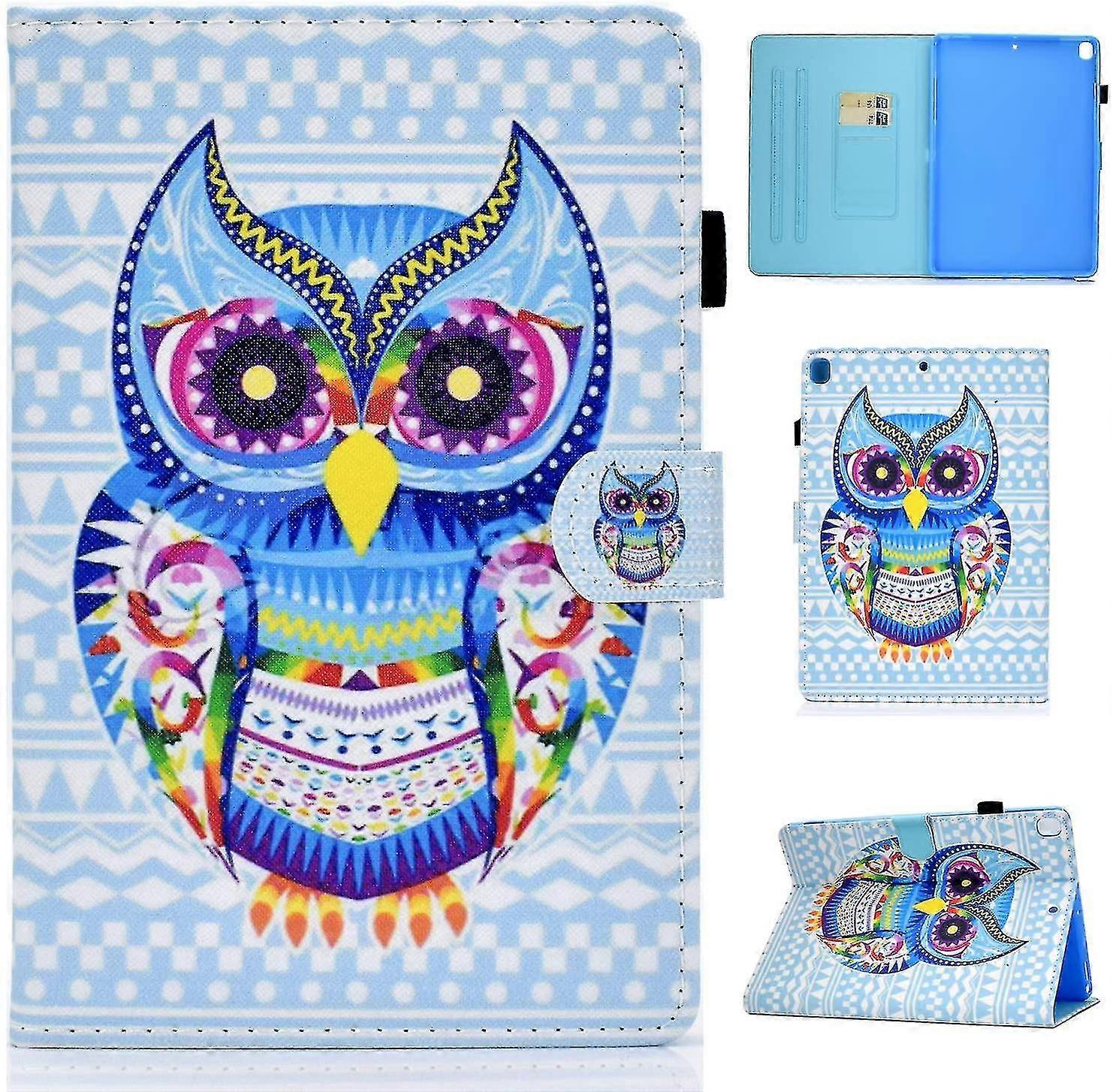 Ipad 10.2 Sleeve Ipad 7. Generation Protective Cover Pu Leather Wallet Flip Stand Case With Card Slot And Auto Sleep / Wake Up Function For Apple Ipad