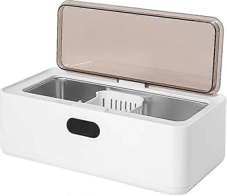 Ultrasonic Cleaner With Basket And 5 Time Settings