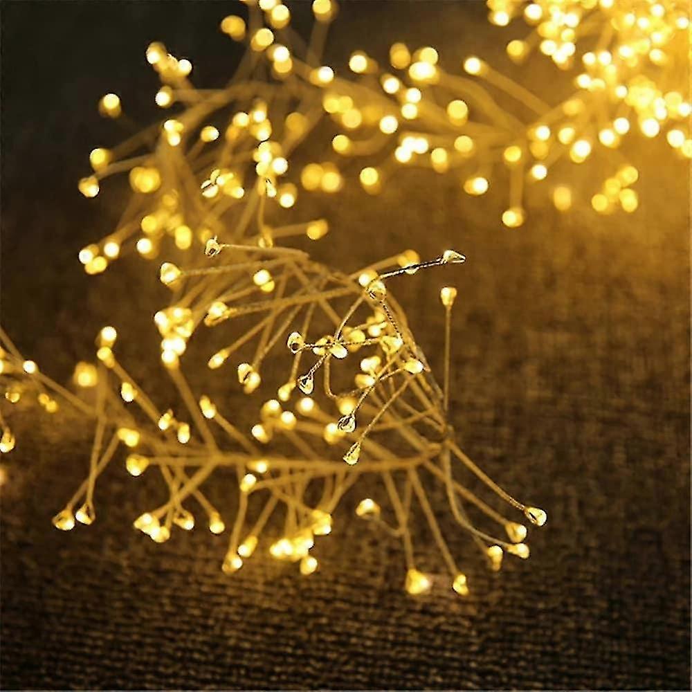 String Lights 3M 6M USB Remote Control Copper Wire LED Firecracker String Lights 100LEDs 200LEDs Fir