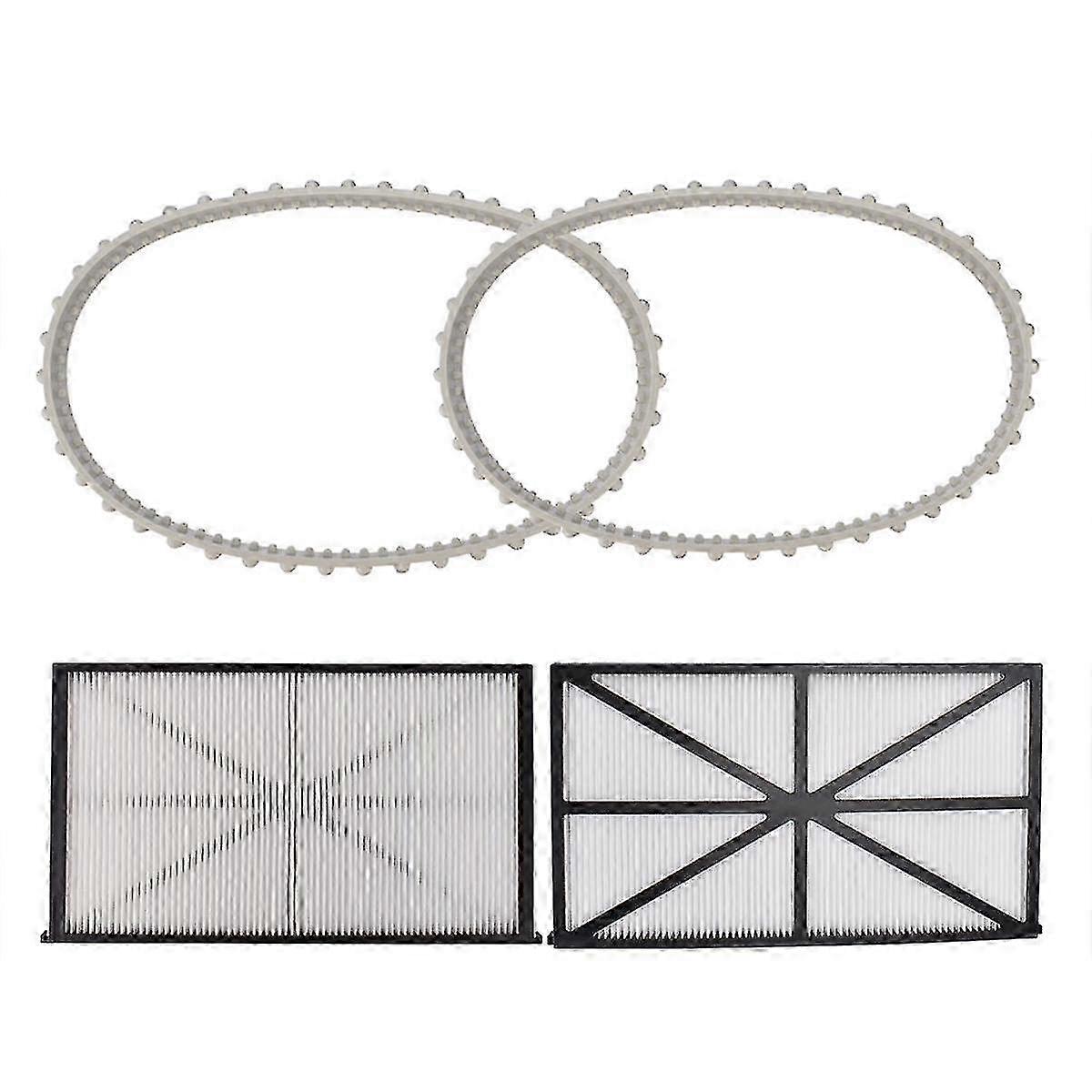 Pool Cleaner Filter Cartridges and Drive Belt for Hayward for Aquavac for Tiger Shark and SharkVac RC9950 Pool Cleaners