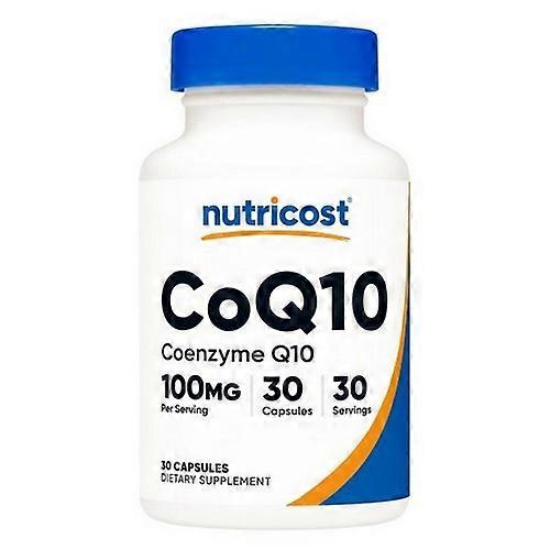 Nutricost CoQ10 Capsules ,100 Mg ,30 Count
