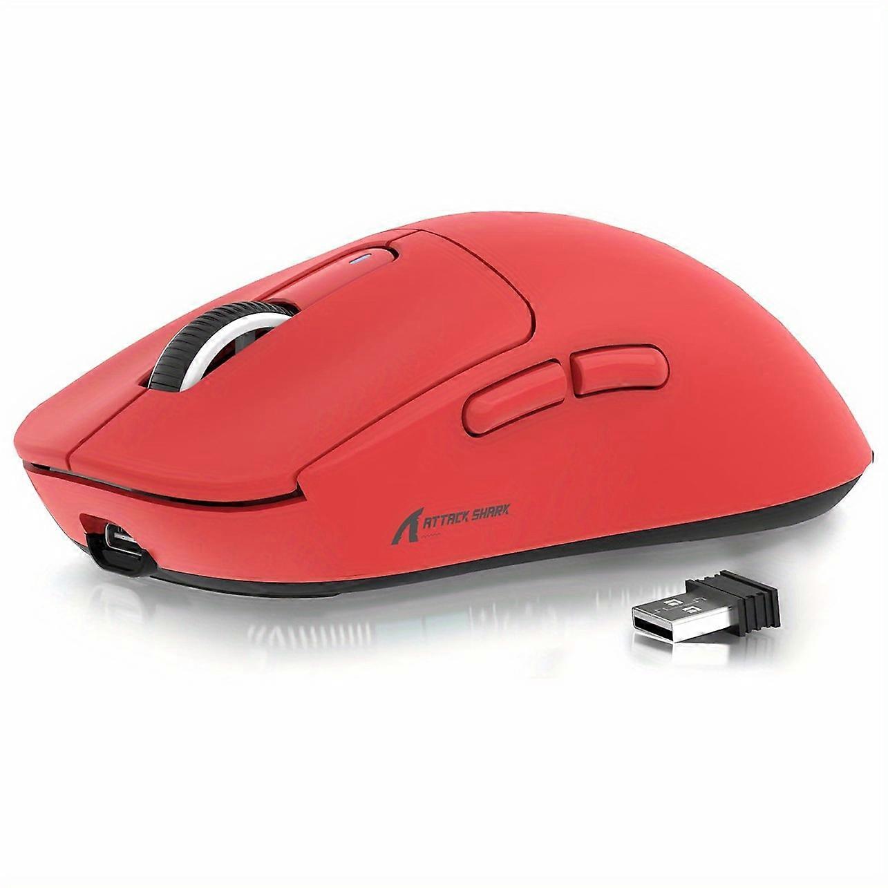 ATTACK SHARK X3 49g SUPERLIGHT Mouse, PixArt PAW3395 Gaming Sensor, BT/2.4G Wireless/Wired Gaming Mouse, 6 Adjustable DPI up to 26000, 200 Hrs Battery