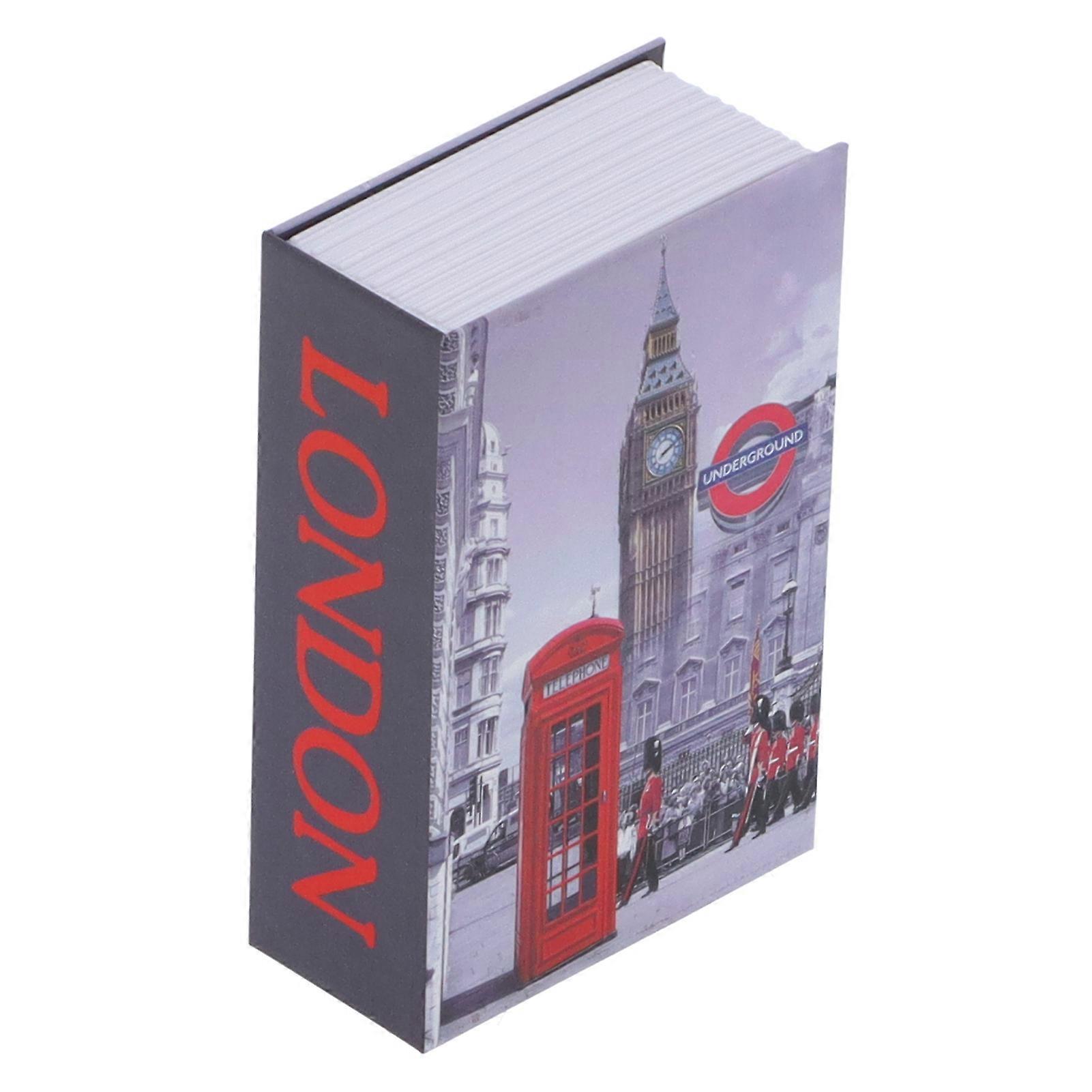 Book Shaped Safe Box Home Office Dormitory School Durable Imitation Safe Case