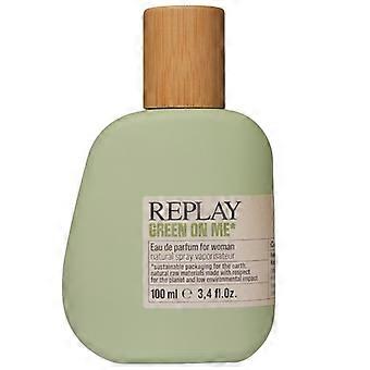 Replay Green On Me Frau Edp 100ml