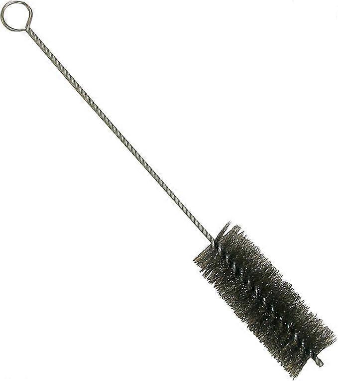 Stove pipe brush made of steel wire, cylindrical, pipe brush for turning clockwise, chimney pipe brush for cleaning stove pipes, diameter approx. 4 cm
