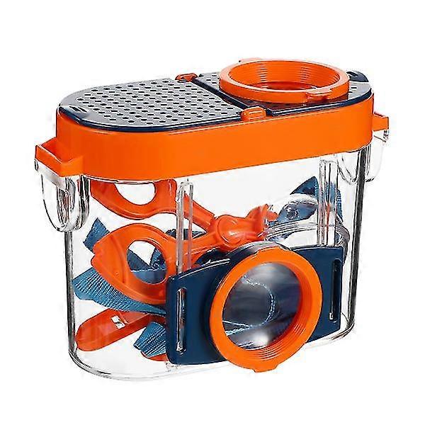 1 Sett Forstørrende Bug Viewer Insekt Collecting Box Kids Insekt Observasjon Container Critter Viewer Box