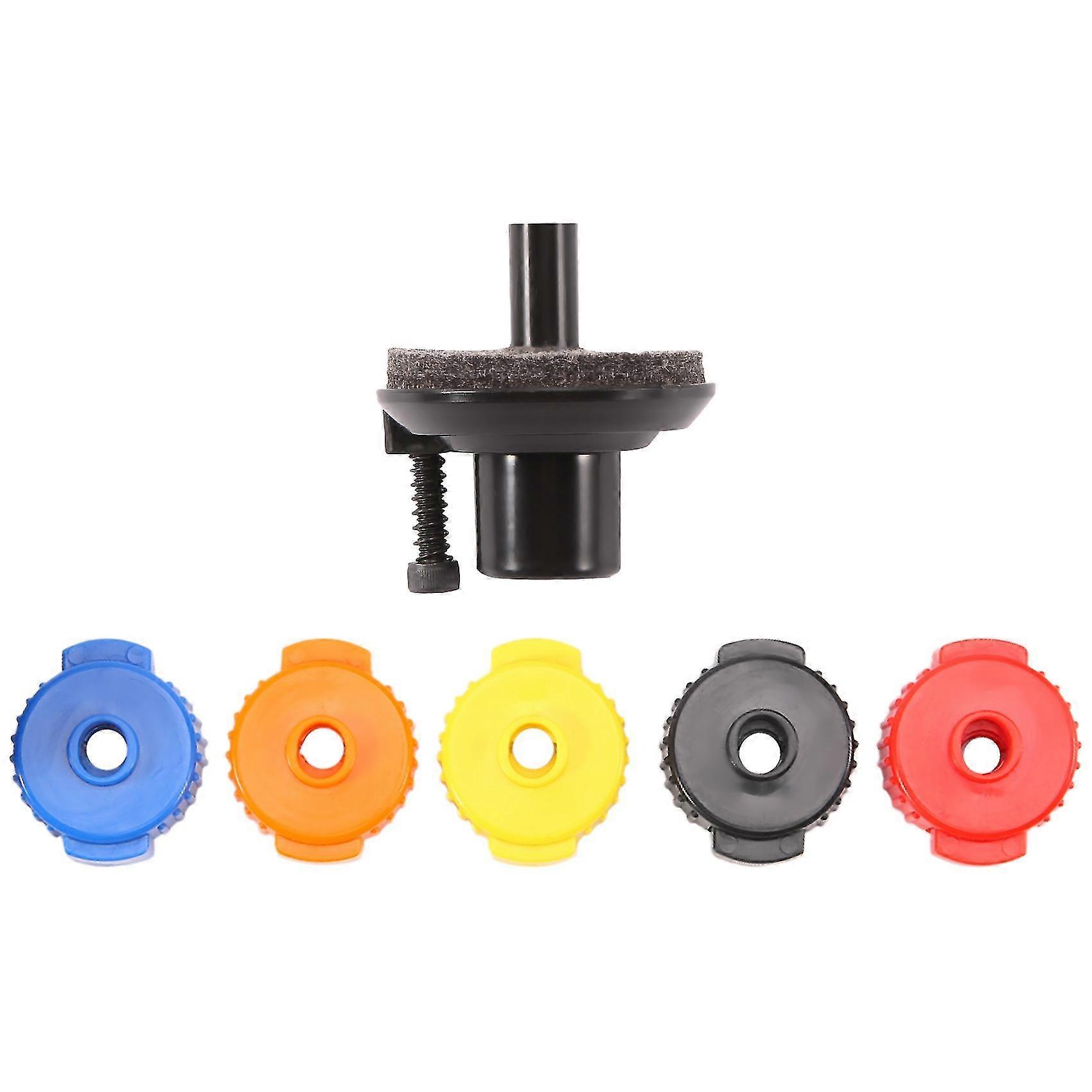 Drum Kit Hi-hat Tube Holder Cymbal Holder 5 Pieces Color Quick Release Nuts Set Drum Mate Replaceme