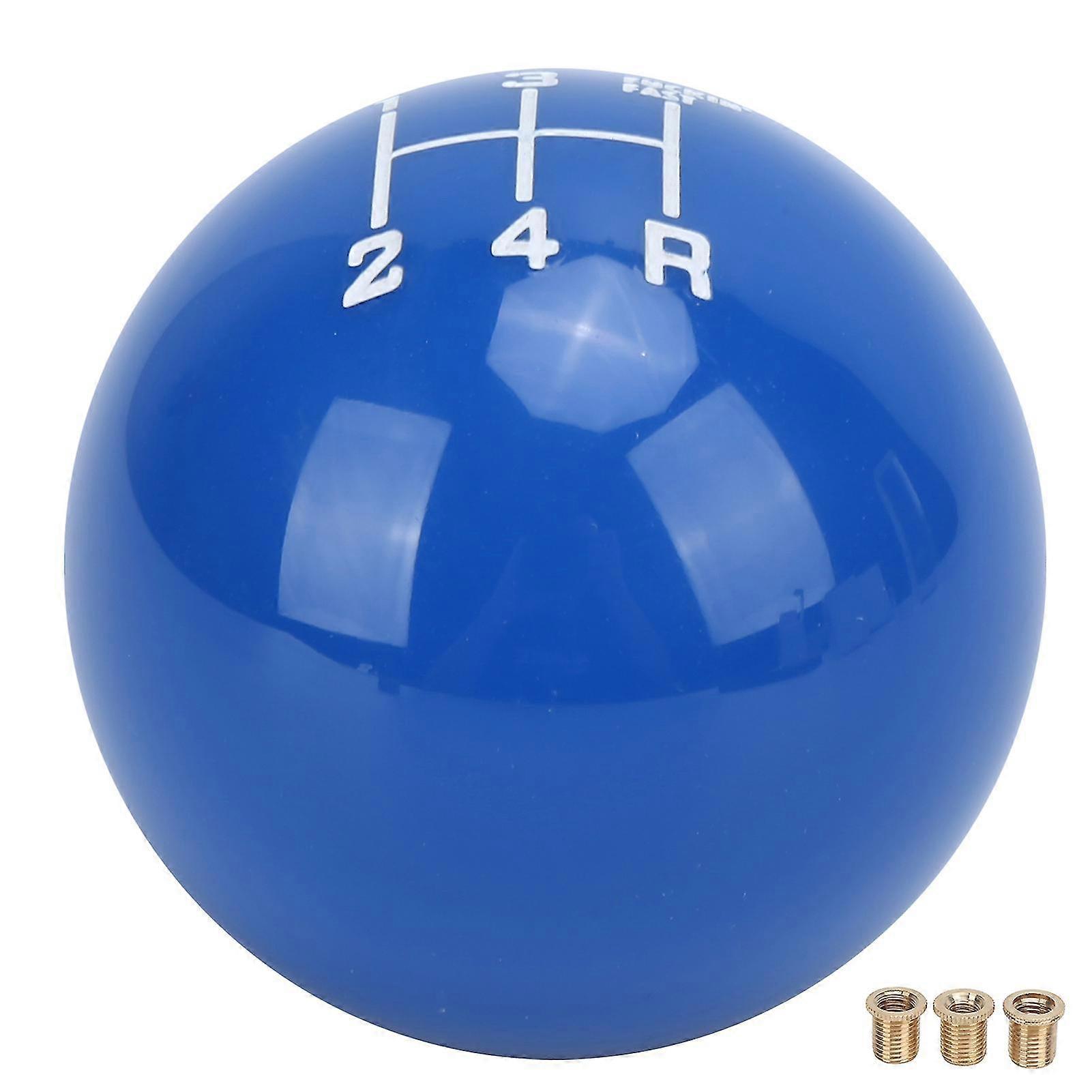 Blue M12x1.25 Gear Shift Knob Head 5Speed Universal Automobile Accessory with Wear-Resistant Design