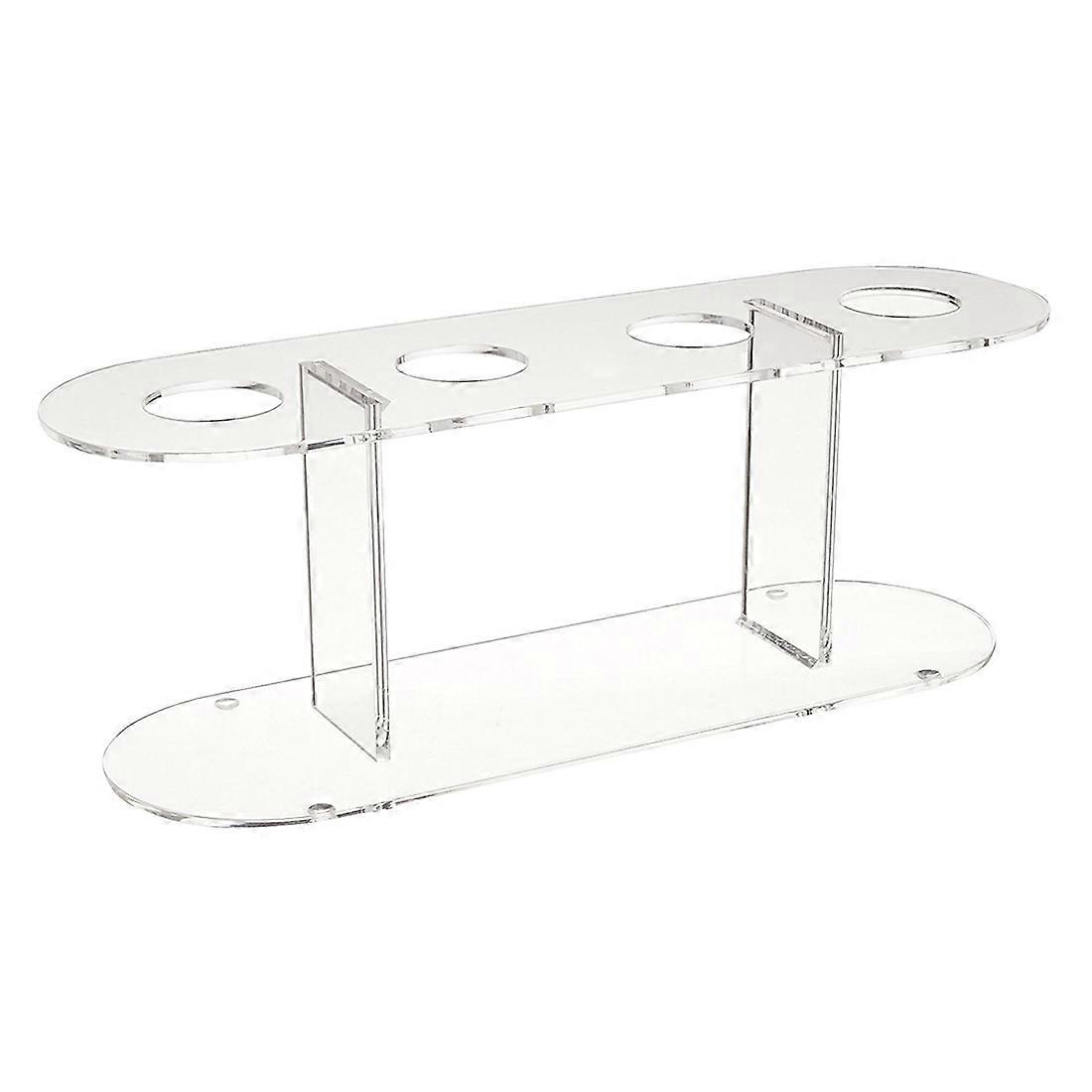 1pcs Acrylic 4-Hole Double layer Ice Cream Cone Stand