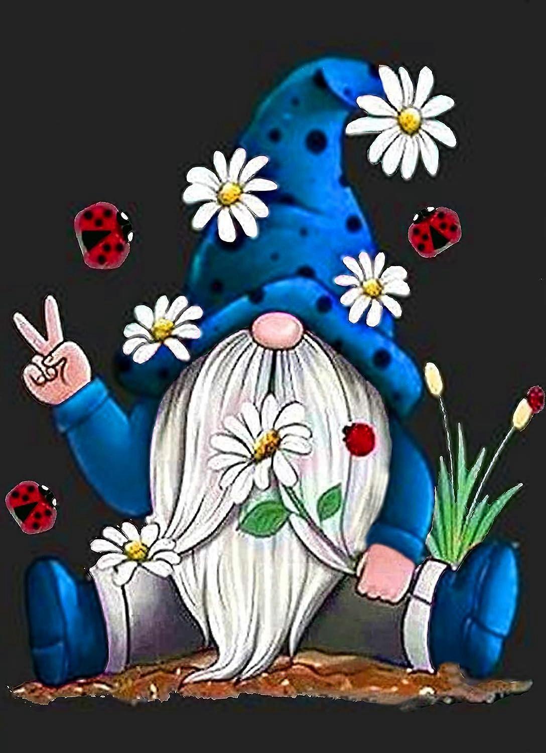 Dverger 5D diamantmalingssett 30x40 cm K