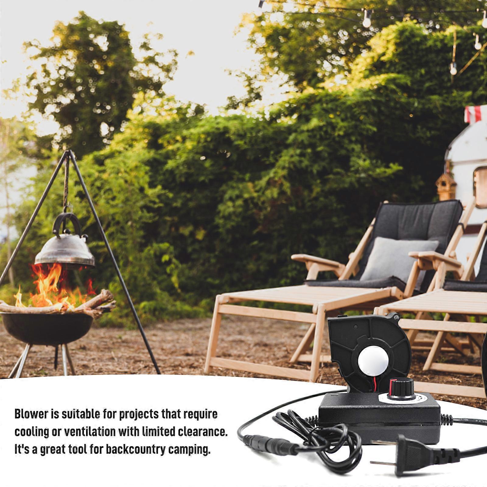 -DC 12V 4000 סל"ד מהירות Moxibustion עשן מאוורר מפוח אוויר - צינור קטן למכונה ביתית אגזוז עשן כיריים מושב רכב