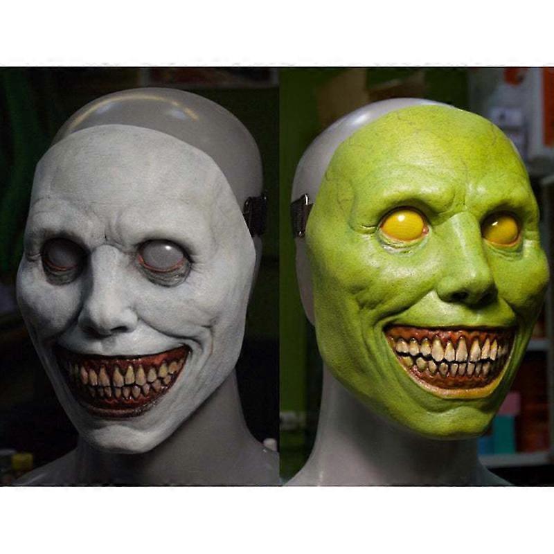 Creepy Halloween Mask Smiling Demons Horror Face Masks The Evil Cosplay Props
