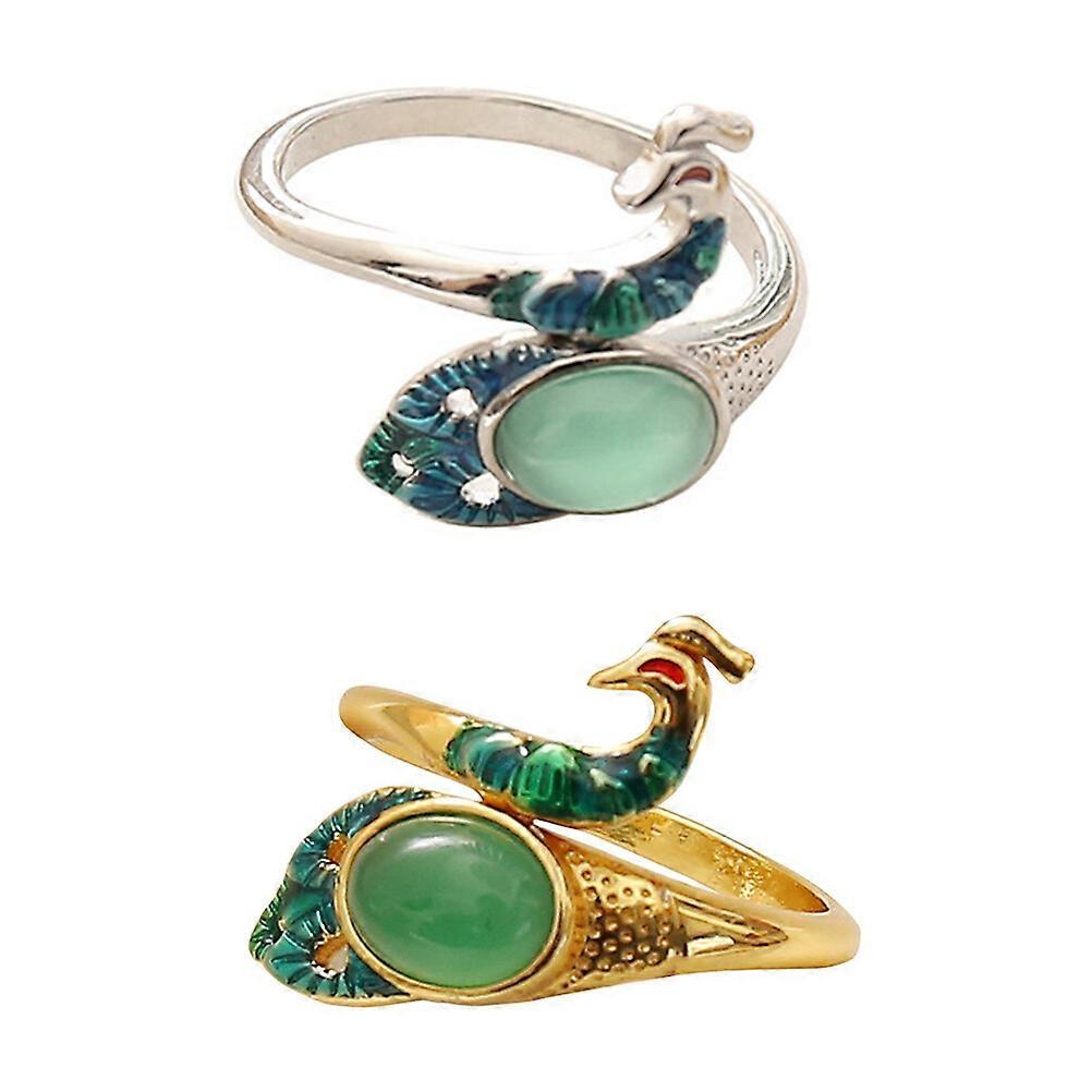 2Pcs Adjustable Shape Knitting Loops Premium Knitting Crochet Rings