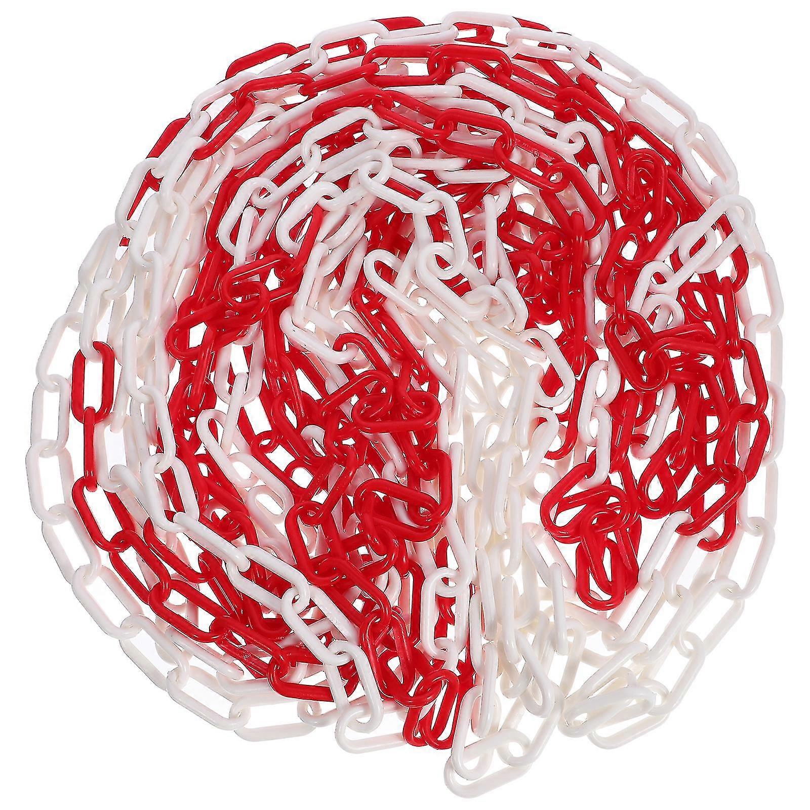 Safety Barrier Chain Caution Chain Safety Chain Caution Security Chain For Crowd Control(10 Meter)