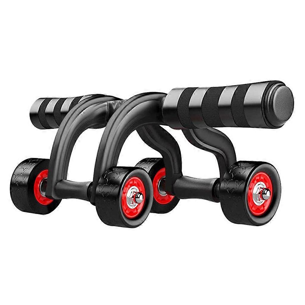 2 Wheels/3 Wheels for Triangle Structure Strength Abdominal Exercise Workout Rol