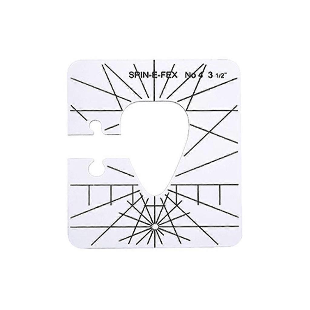 Special Shaped Sewing Patchwork Ruler for DIY Quilted Patchwork Tool Set