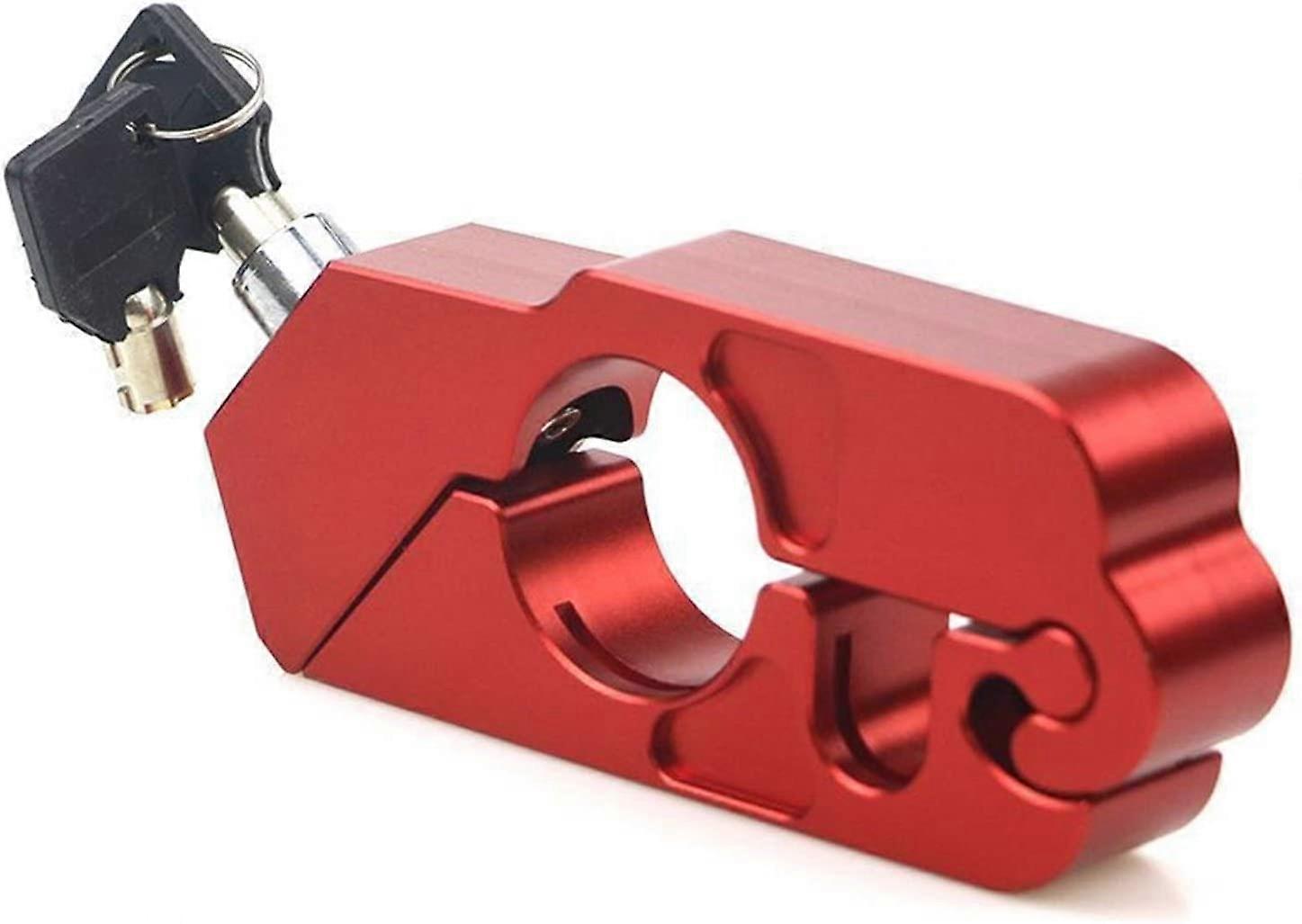 Anti-theft motorcycle handle