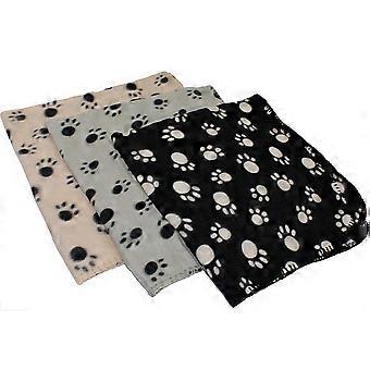 Serviette de chien mignon Super Soft Dog Mat Mat Couverture Super Absorbant Serviette pour animal de compagnie Fournitures Couverture Anti Protection contre le froid Prévention du froid 60 x 70 cm aléatoire co
