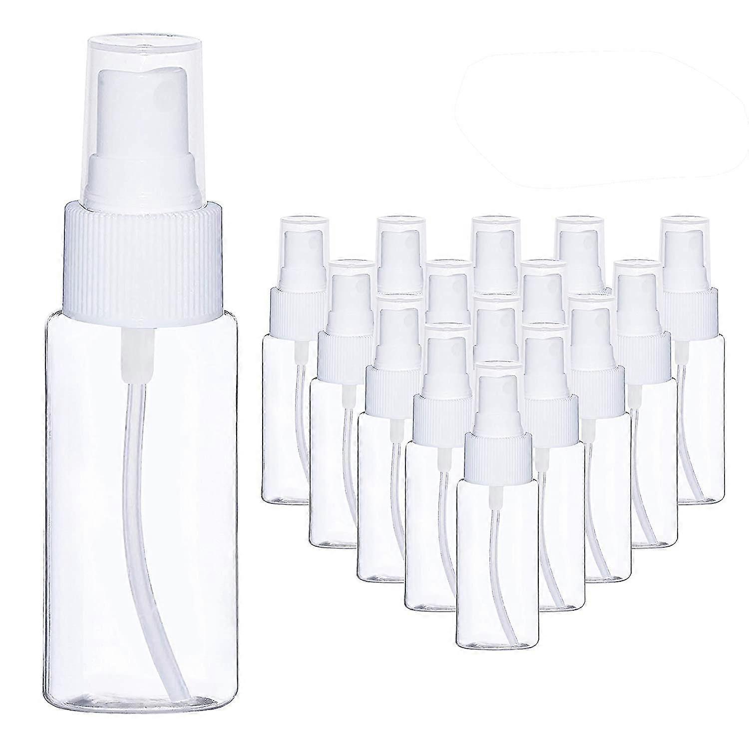 60 ml spraypullo (20 kpl) jaettu pulloihin, kosmetiikka jaettu pulloihin