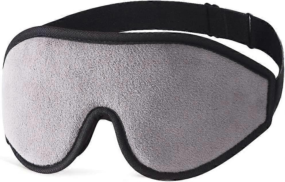 Sleep Mask,  3D Contoured Eye Mask for Sleeping, Ultra Soft Breathable Sleep Eye Mask, Light Blocking Sleeping Mask Eye Shade Blindfold, Eye Covers fo