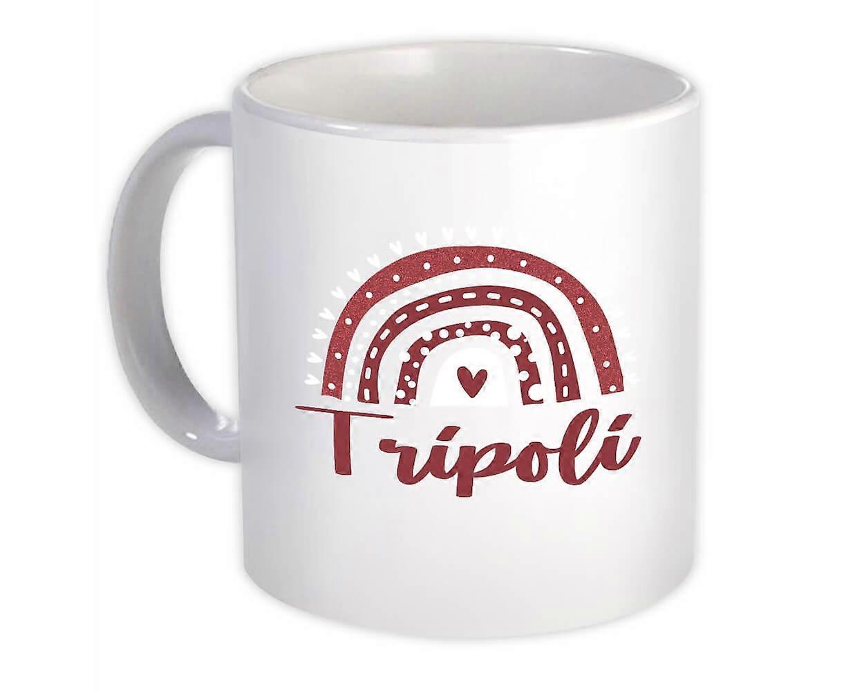 Geschenkmok: Tripoli Libanon Regenboog