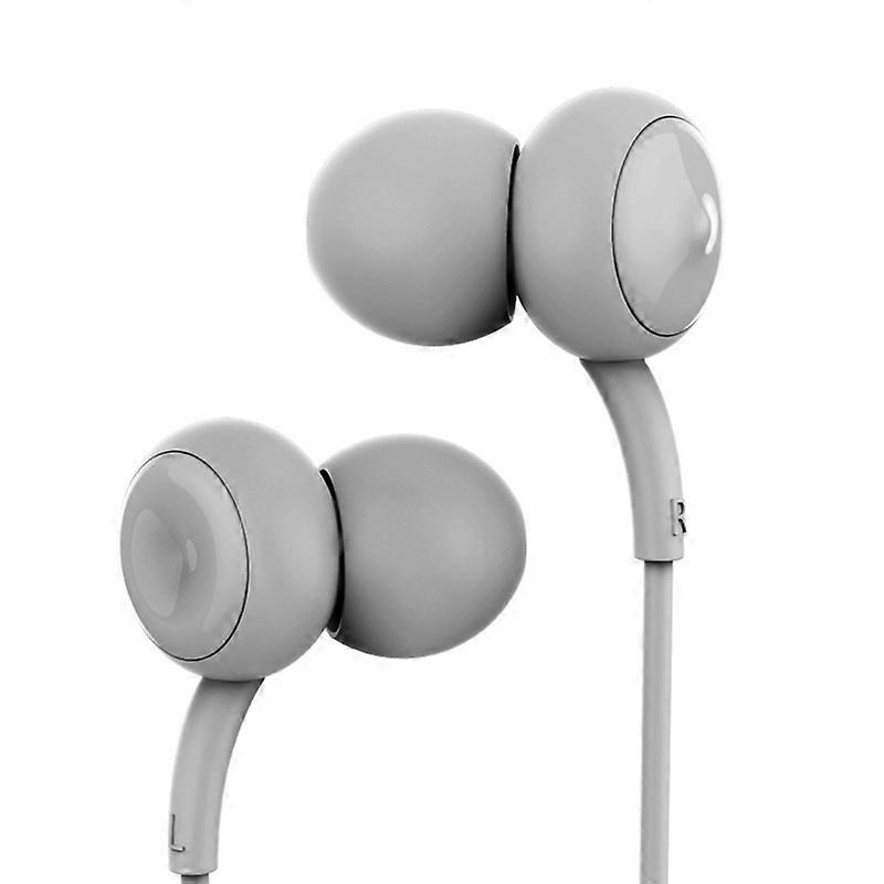 remax 510 Wired Earphone Ergonomic Mega Bass TPE Silicone Comfortable In-ear Headphone for Calling JIKAIX