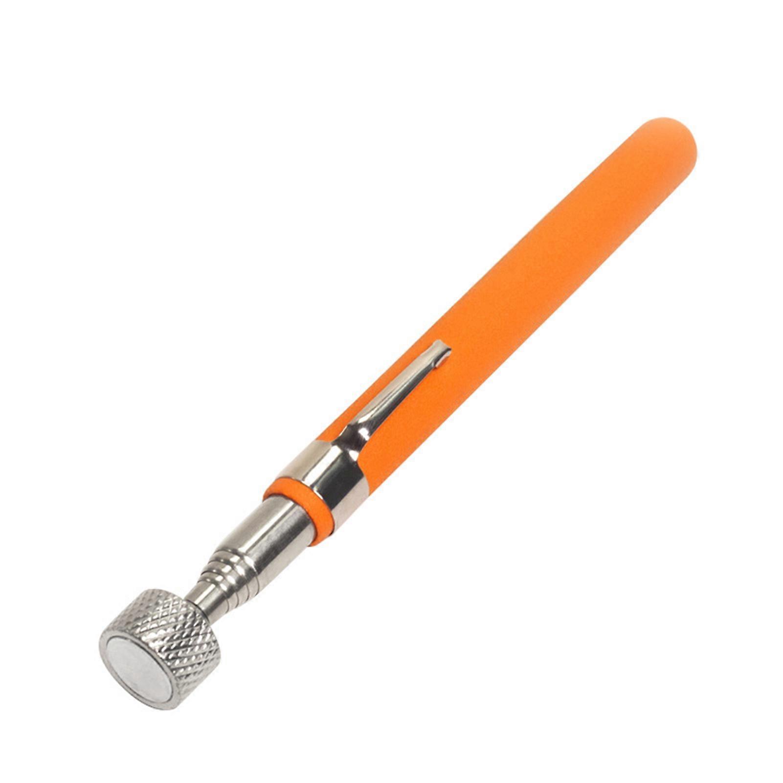 Telescopic Magnetic Pickup Tool with Pocket Clip Compact Size Portable Widely Used Handheld Extendable Magnet Stick Gear_xi