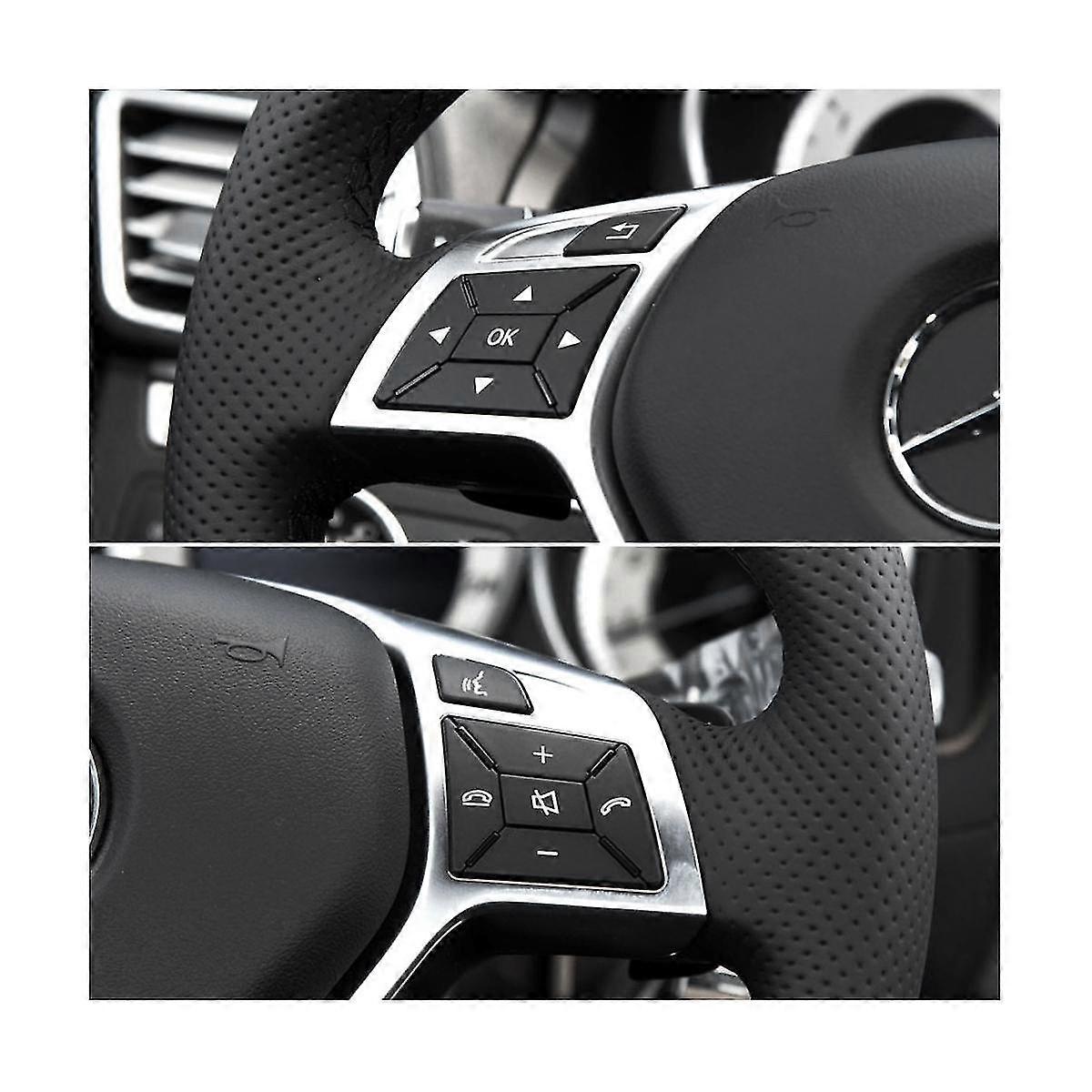 Car Steering Wheel Button Cover Menu Control Switch A2185400162 For W204 W117 W218 W156 W246 A17254 Boris