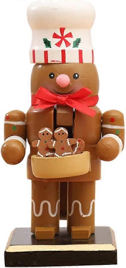 Nutcracker Christmas Decorations, Wooden Nutcracker Ornament Nutcracker Action Figures Toy